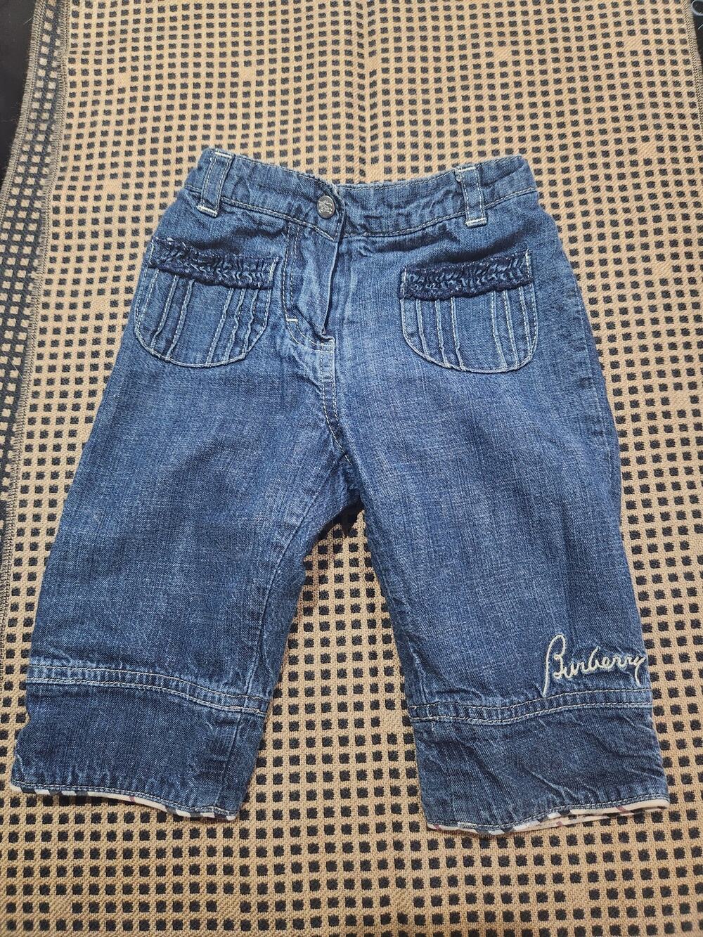 Burberry baby jeans pants 6m